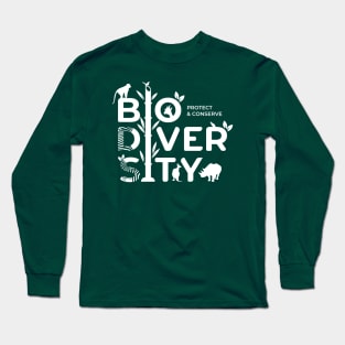 Protect and Conserve BIODIVERSITY Long Sleeve T-Shirt